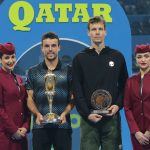 Roberto Bautista Agut é campeão do Qatar ExxonMobil Open 2019. Foto: Samer Rejjal - QTF