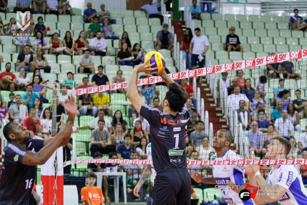 Superliga masculina: Após eliminação na Copa Brasil, Maringá volta a enfrentar Cruzeiro. Foto: Maringá Vôlei