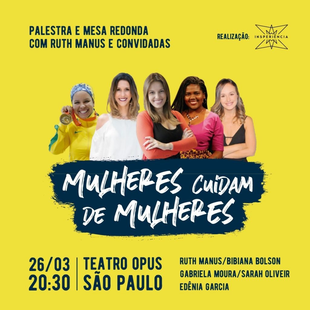 Paratleta Edênia Garcia participa de palestra em prol do feminismo em São Paulo