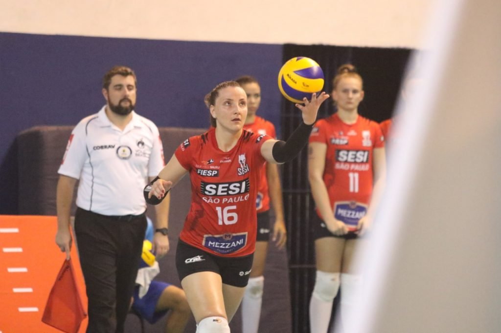 Superliga feminina: Penúltima rodada tem confronto entre Pinheiros e Sesi Vôlei Bauru. Foto: On Board Sports