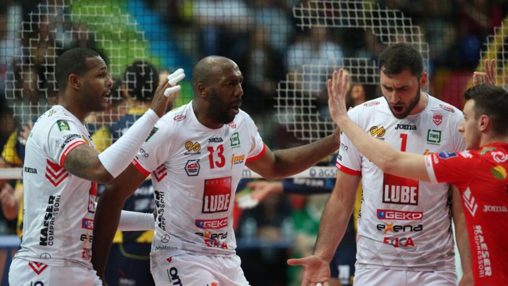 Yoandy Leal faz partida decisiva que vale vaga na final da Champions League. Foto: Civitanova