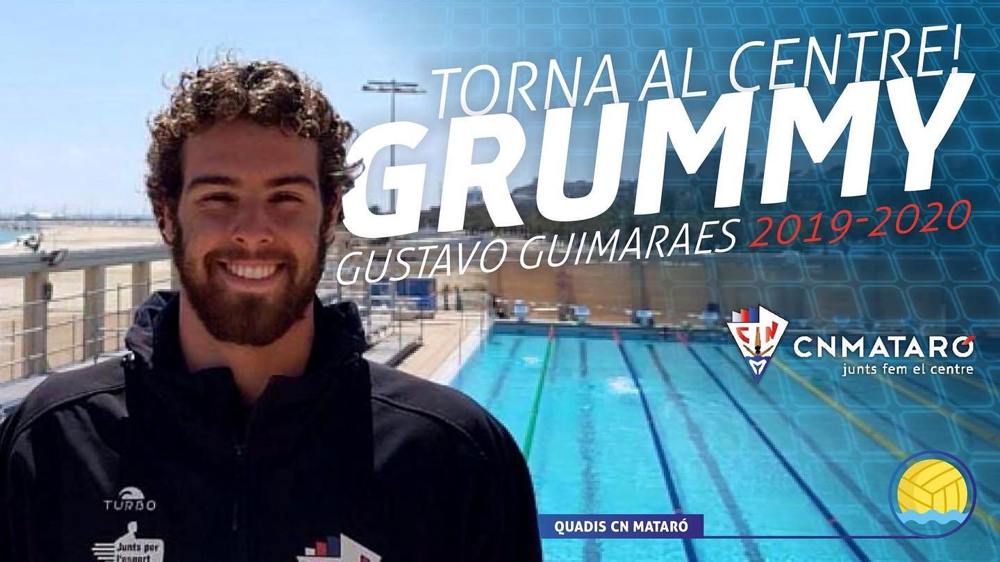 O atacante Gustavo 'Grummy' Guimarães confirmou seu retorno ao Quadis CN Mataró