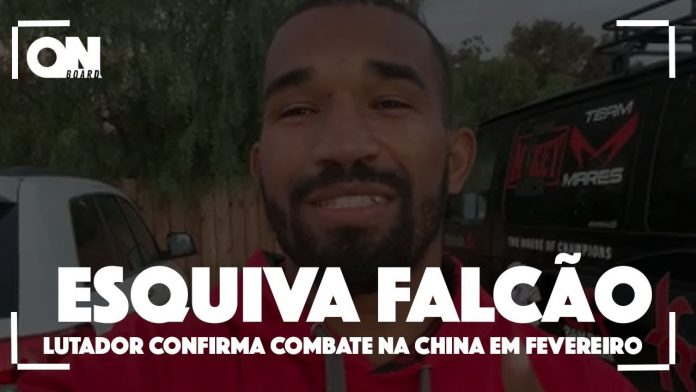 Esquiva Falcão confirma luta na China