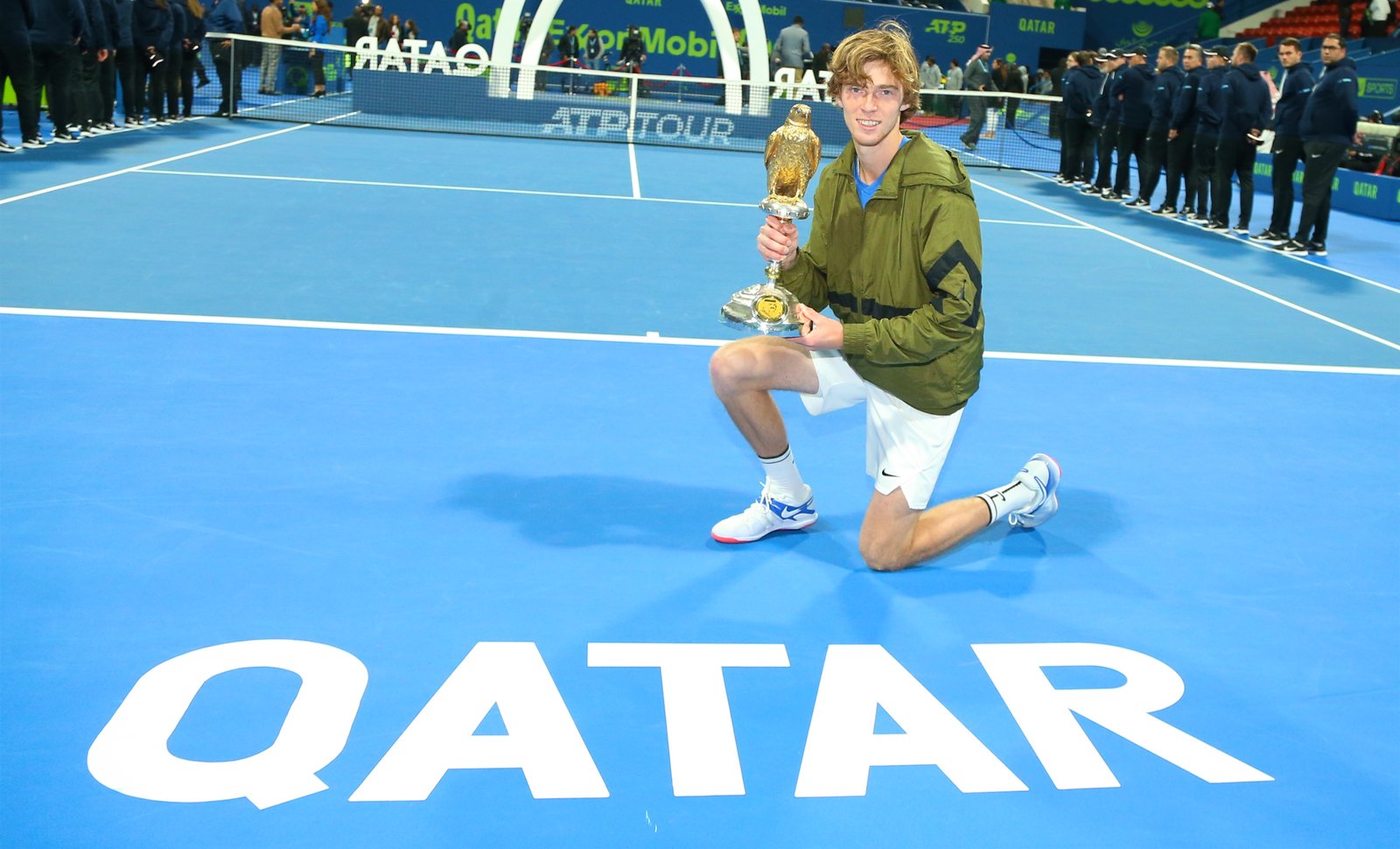 Campeão do ATP 250 de Doha, no - Brasil Open de Tênis