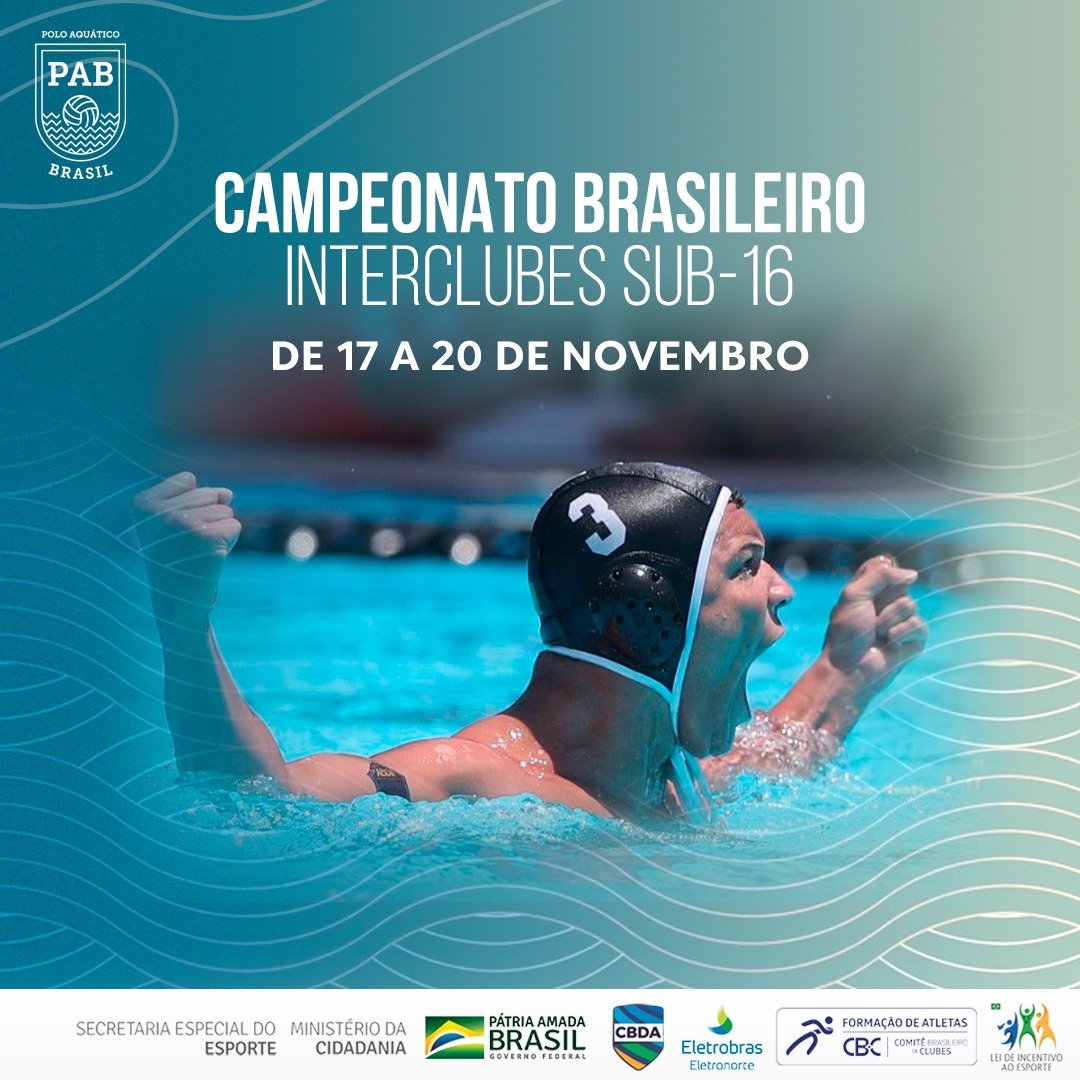 PAB realiza essa semana o Campeonato Brasileiro Interclubes Sub de polo aquático ON BOARD