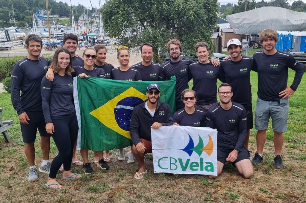 Liderado pelas bicampeãs olímpicas Martine Grael e Kahena Kunze, brasileiros estão em ação em Nova Scotia, no Canadá