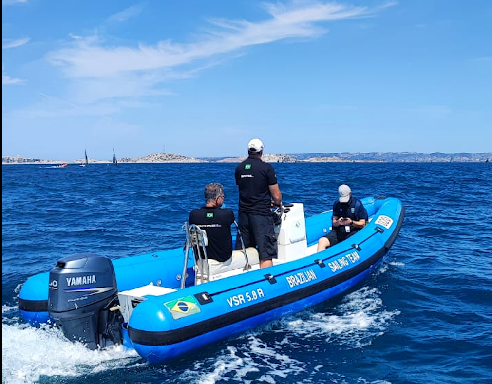 Equipe Brasileira de Vela inicia evento-teste de Paris-2024