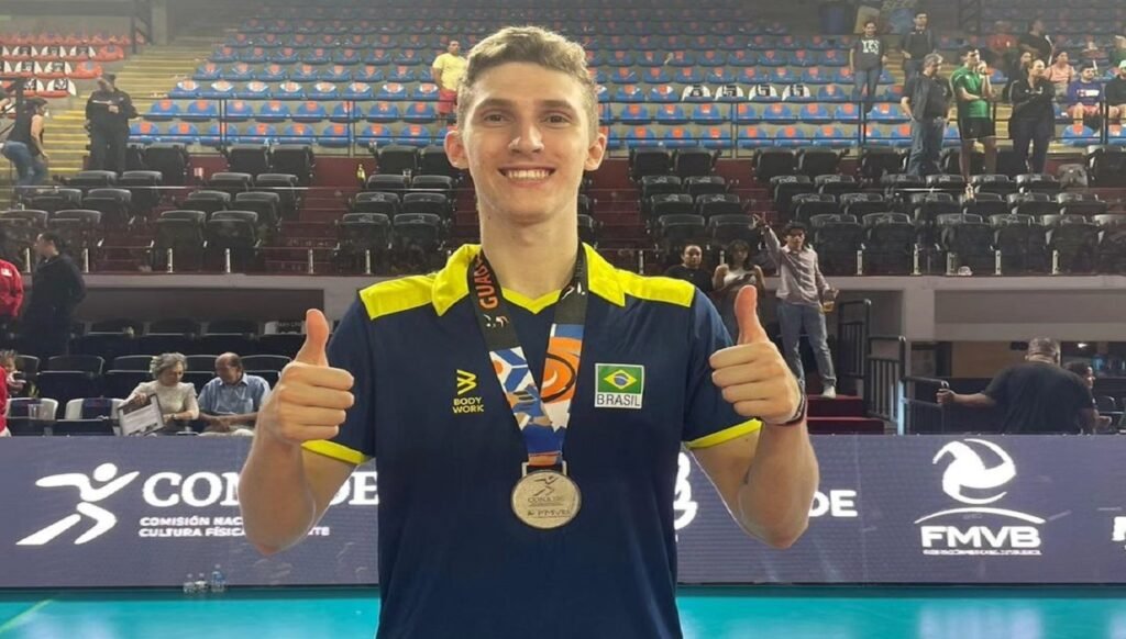 Mateus Bender celebra oportunidade na Seleção Brasileira de novos