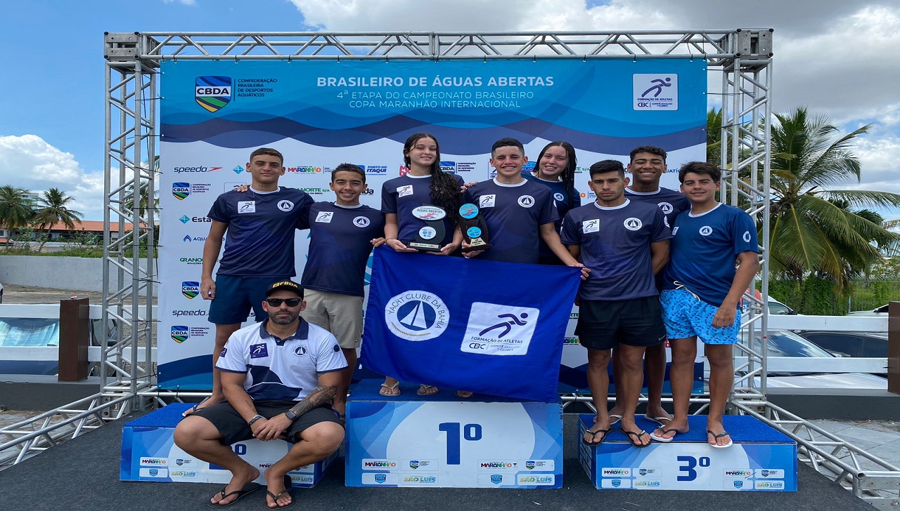 Yacht Clube da Bahia faz dobradinha na 4ª etapa do Brasileiro de Águas Abertas